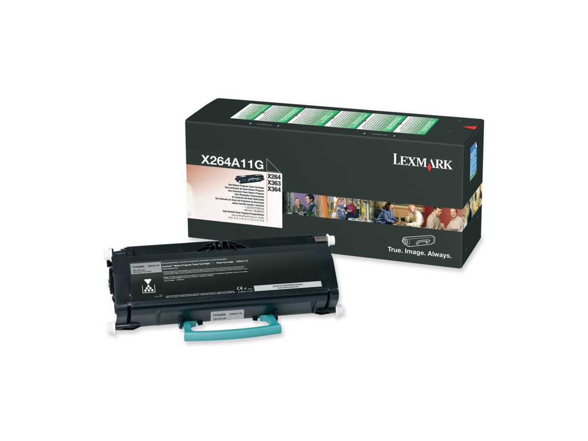 Lexmark X264, X363, X364 Return Programme Toner Cartridge (3 toneris