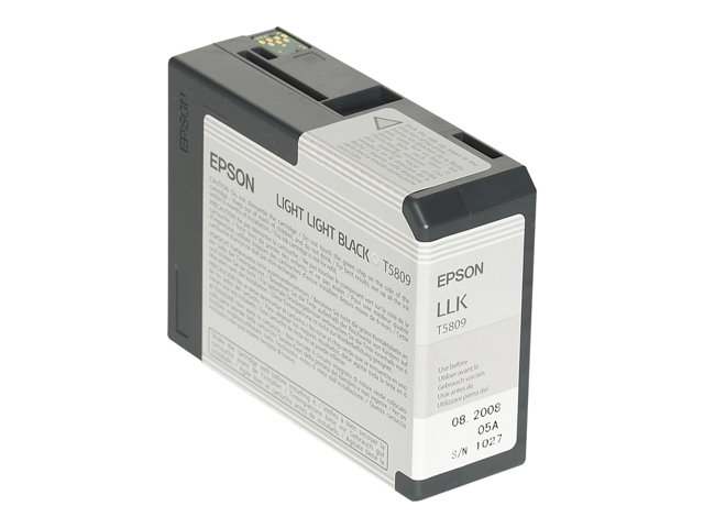 Ink Epson T5809 light light black| 80 ml | Stylus Pro 3880 kārtridžs