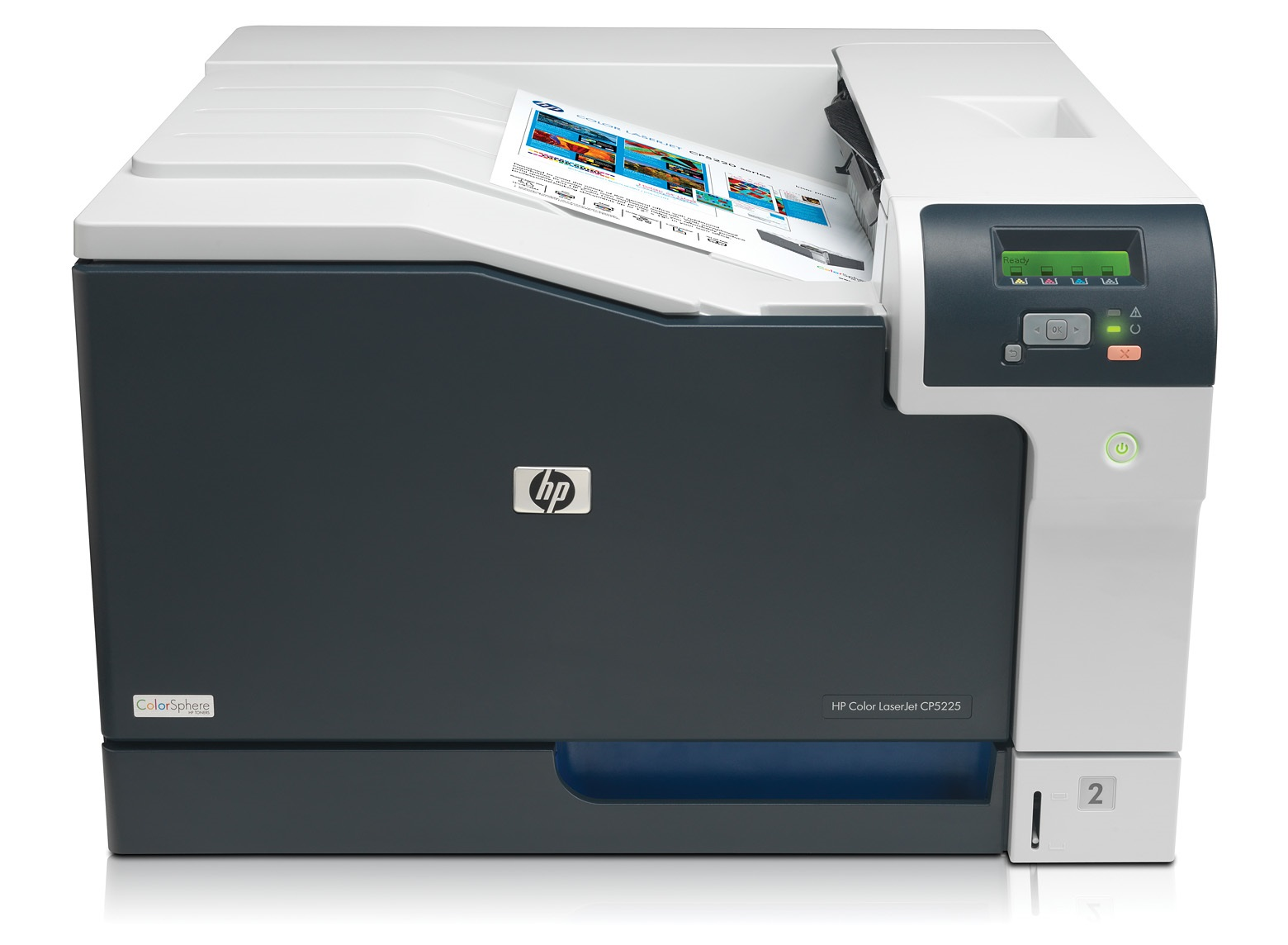 HP Color LaserJet CP5225dn 192MB 20ppm A3 LAN + DUPLEX printeris