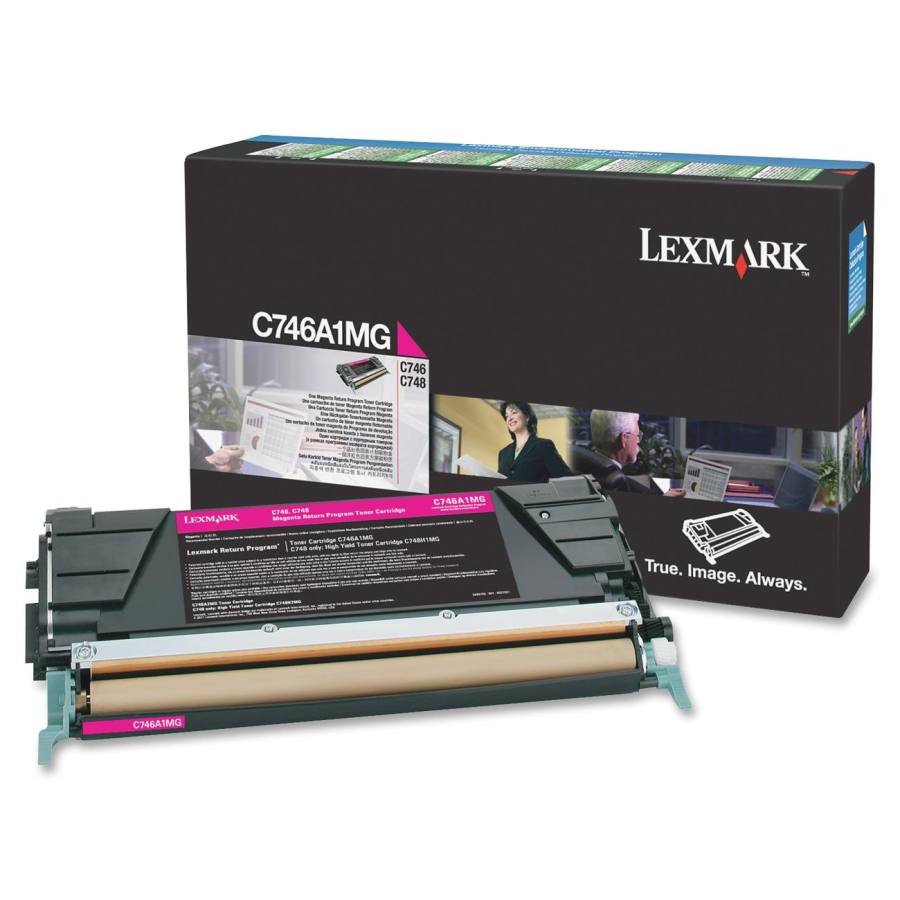 Lexmark C74x Magenta Return Programme Toner Cartridge (7k) toneris