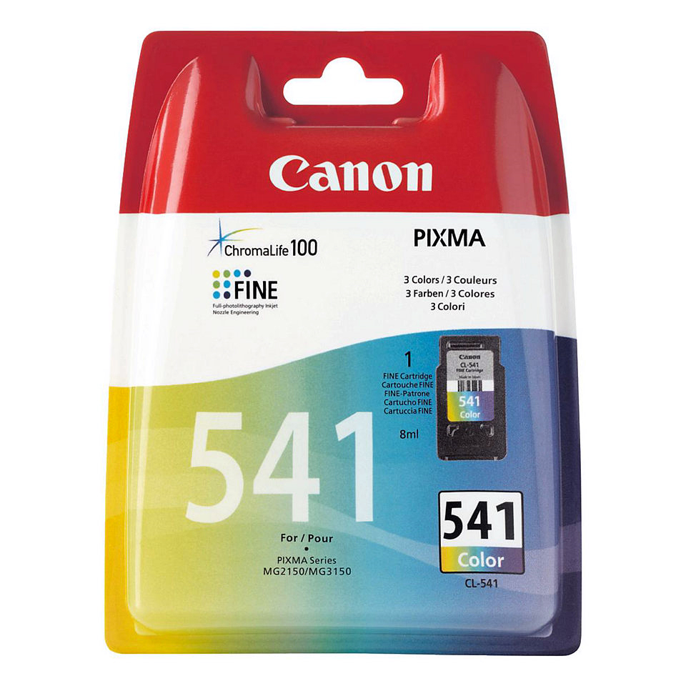 Canon CL541 (CL-541) color| 180str | MG2150/MG3150 kārtridžs