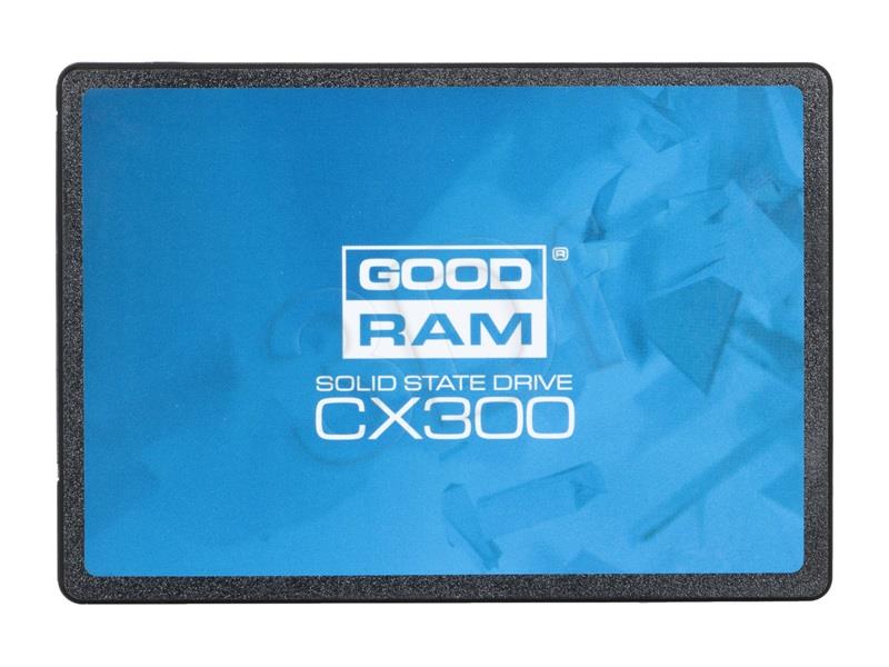 GOODRAM SSD CX300 120GB 2.5'' SATA3, 555/540 MB/s, IOPS 85/81K SSD disks