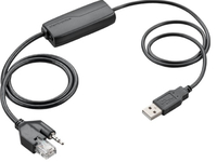 Kabel USB Plantronics QD - USB APU-75 black (202678-01) USB kabelis