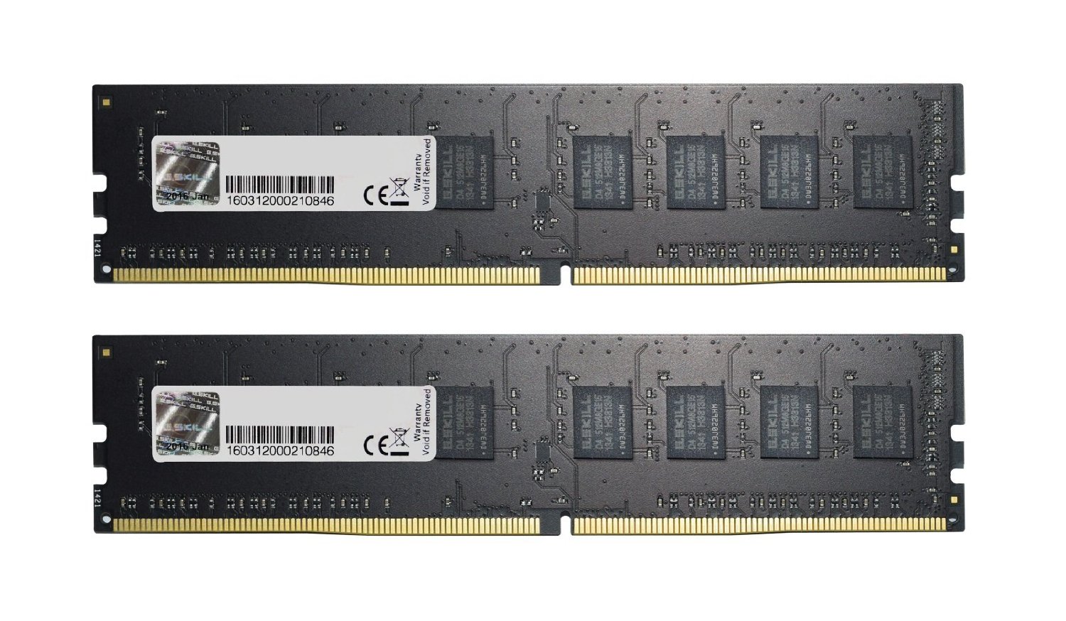 DDR4 16GB PC 2400 CL15 G.Skill     (2x8GB) 16GNS  Value (8 c operatīvā atmiņa