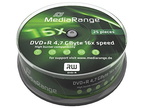 MediaRange  DVD+R 4,7GB 16x SP(25) matricas