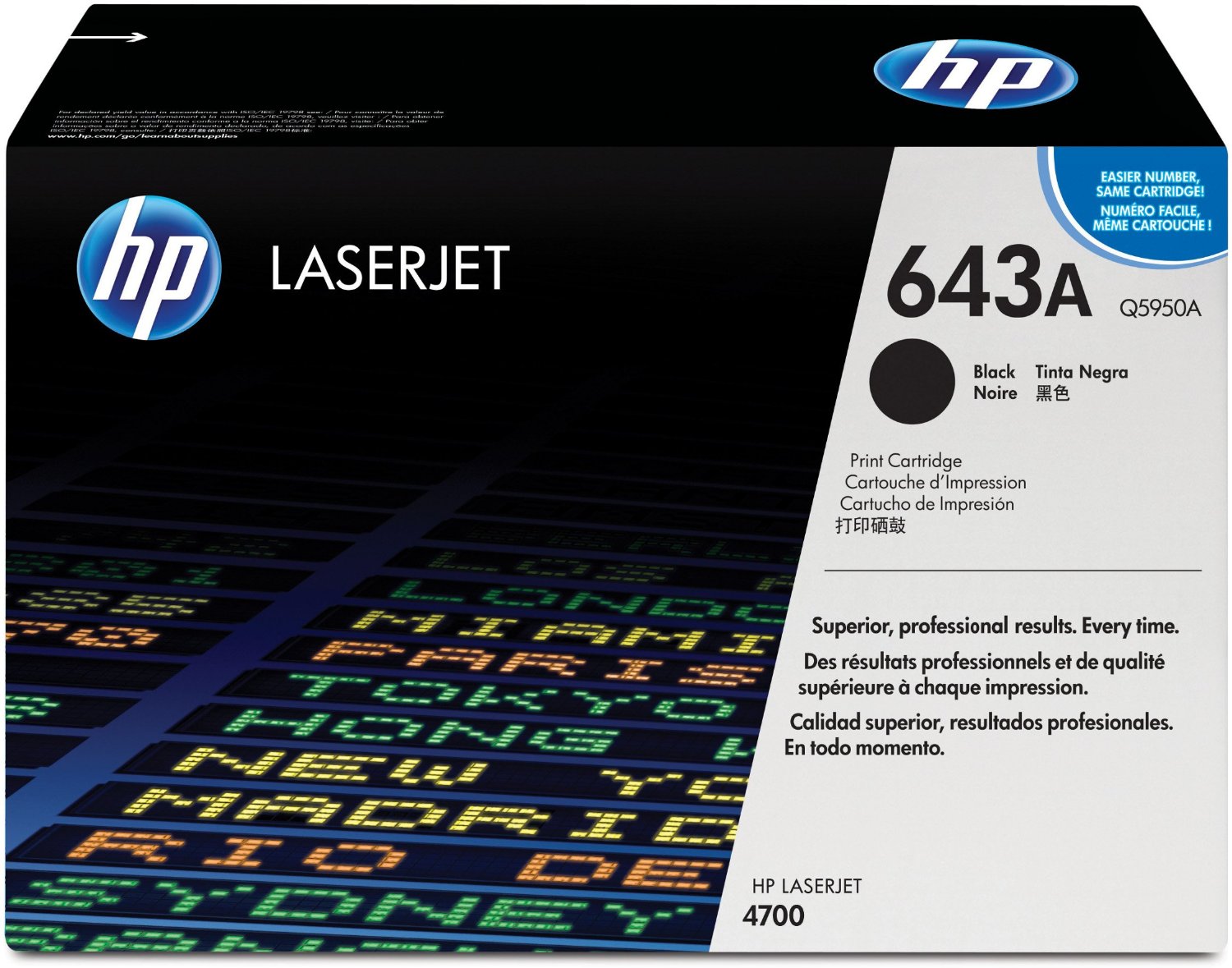 HP LaserJet Q5950A BLACK toneris