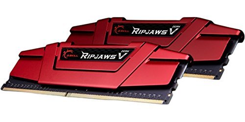 G.Skill RipjawsV DDR4 16GB (2x8GB) 3200MHz CL14 1.35V XMP 2.0 Red operatīvā atmiņa