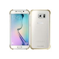 Samsung Clear Cover Cover, Plastic, Gold, Transparent aksesuārs mobilajiem telefoniem