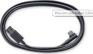 Tablet accessories WACOM USB cable 2.0m Planšetes aksesuāri