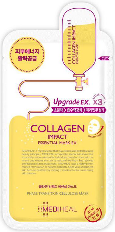 MEDIHEAL Collagen Impact Essential Mask EX kolagenowa maska do twarzy 24ml 8809470122081 (8809470122081)