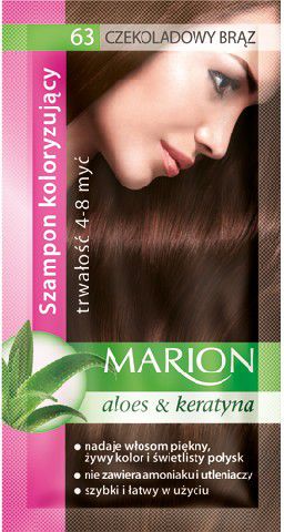 Marion Shampoo coloring 4-8 wash No. 63 chocolate brown 40 ml