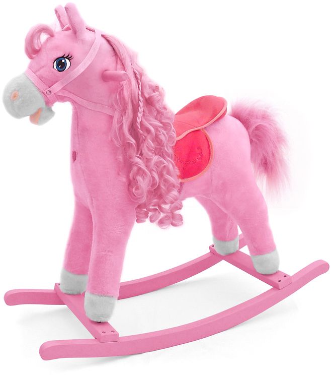 Milly Mally Rocking horse Princess of roses - PRINCESS R bērnu rotaļlieta