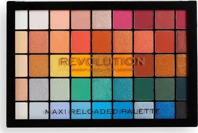 Makeup Revolution Maxi Reloaded Palette (45) Paleta cieni do powiek Big Shot 731328 (5057566171328) ēnas