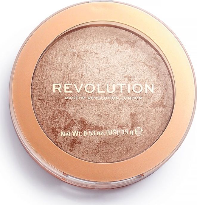 Makeup Revolution Re-Loaded Bronzer do konturowania twarzy Holiday Romance 735779 (5057566085779) kosmētika ķermenim