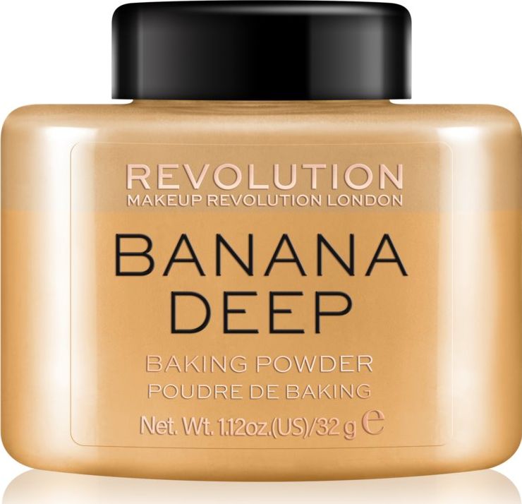 Makeup Revolution Loose Baking Powder Banana (Deep) 732182 (5057566072182)