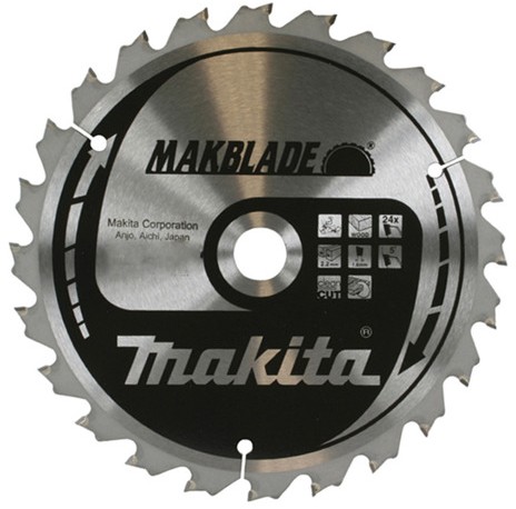 Makita Pila tarczowa 216x30mm 24z MAKBLADE - B-08903 Elektriskais zāģis