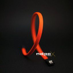 MDPC-X Sleeve SATA - Orange, 1m Barošanas bloks, PSU
