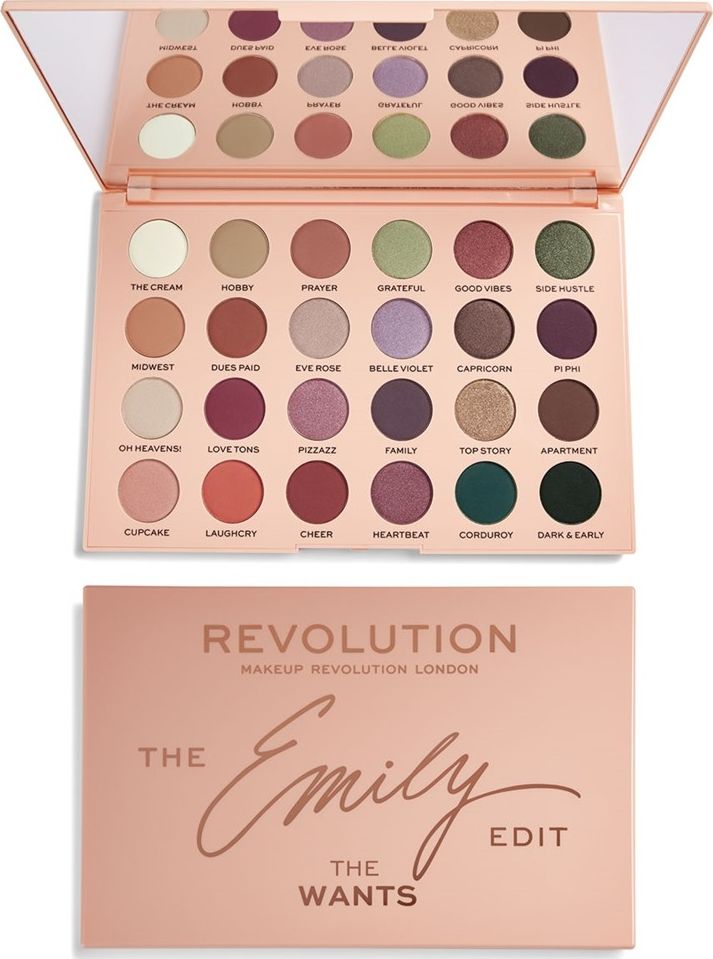 Makeup Revolution The Emily Edit Paleta do makijazu The Needs 733119 (838623953119) ēnas