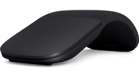 Microsoft Arc Mouse Bluetooth BlueTrack Ambidextrs Black Mouse (FHD-00017) aksesuārs portatīvajiem datoriem