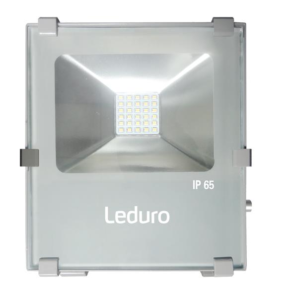 LEDURO LED prožektors 30W IP65 4000K apgaismes ķermenis