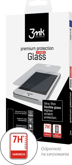 Szko hybrydowe 3mk Flexibleglass for urzdzeń Galaxy S7 aizsardzība ekrānam mobilajiem telefoniem