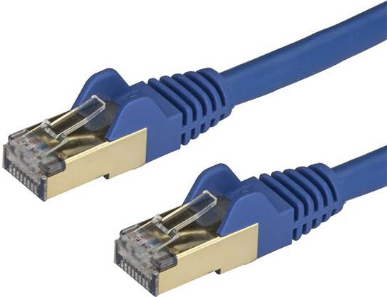 StarTech.com Cat6a Ethernet Kabel - geschirmt (STP) - 3m - Blau (6ASPAT3MBL) kabelis, vads