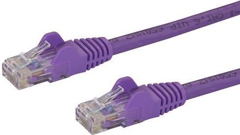 StarTech.com 5m Cat6 Snagless RJ45 Ethernet Netzwerkkabel - Lila (N6PATC5MPL) kabelis, vads