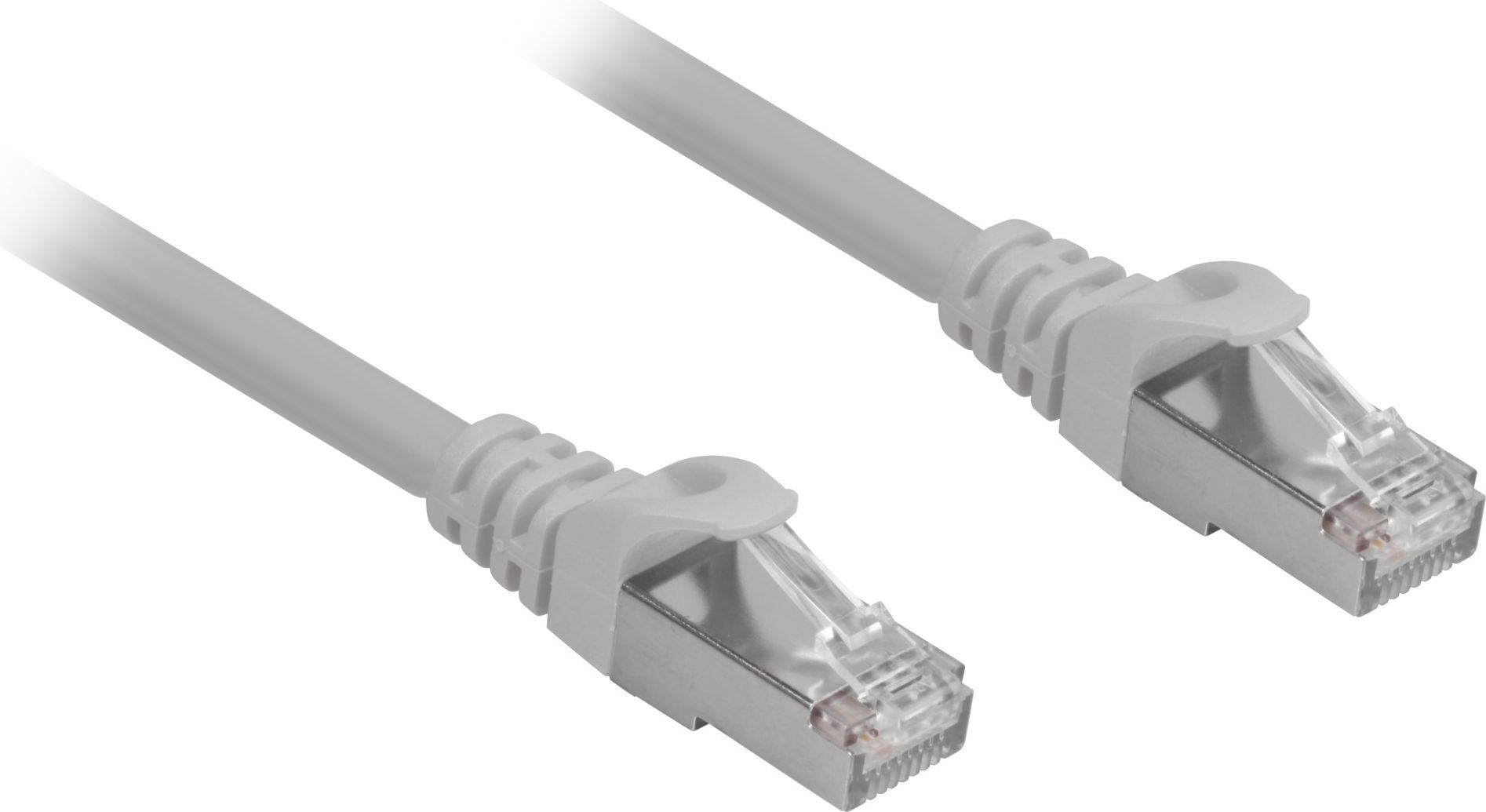 Sharkoon network cable RJ45 CAT.6a SFTP LSOH grey 2,0m - HalogenFree kabelis, vads