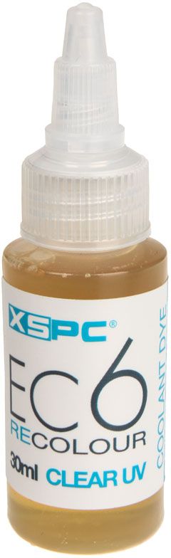 XSPC EC6 ReColour Dye, UV klar - 30ml ūdens dzesēšanas sistēmas piederumi