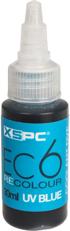 XSPC EC6 ReColour Dye, UV Blau  - 30ml ūdens dzesēšanas sistēmas piederumi