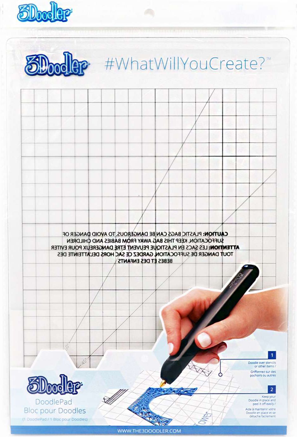 3DOODLER DoodlePad - Pad for the pen 3Doodler (all versions) printeris