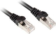 Sharkoon Kabel sieciowy RJ45 Cat.6 SFTP - czarny - 1.5 kabelis, vads