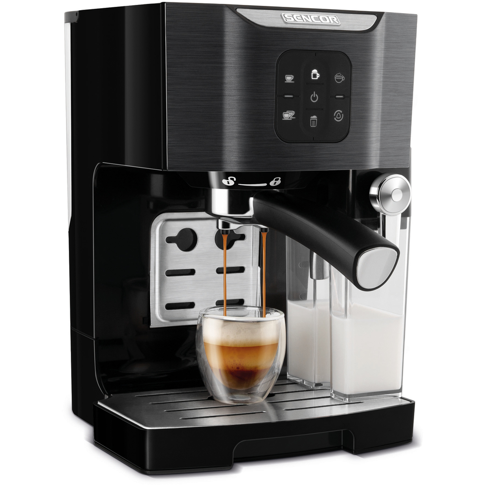 SENCOR Espresso un kapučīno pagatavotājs SES 4040 BK Kafijas automāts