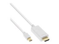 Video- / Audiokabel - Mini DisplayPort (M) adapteris