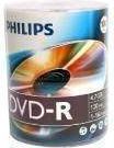 DVD-R Philips 4,7GB 100pcs spindel 16x matricas
