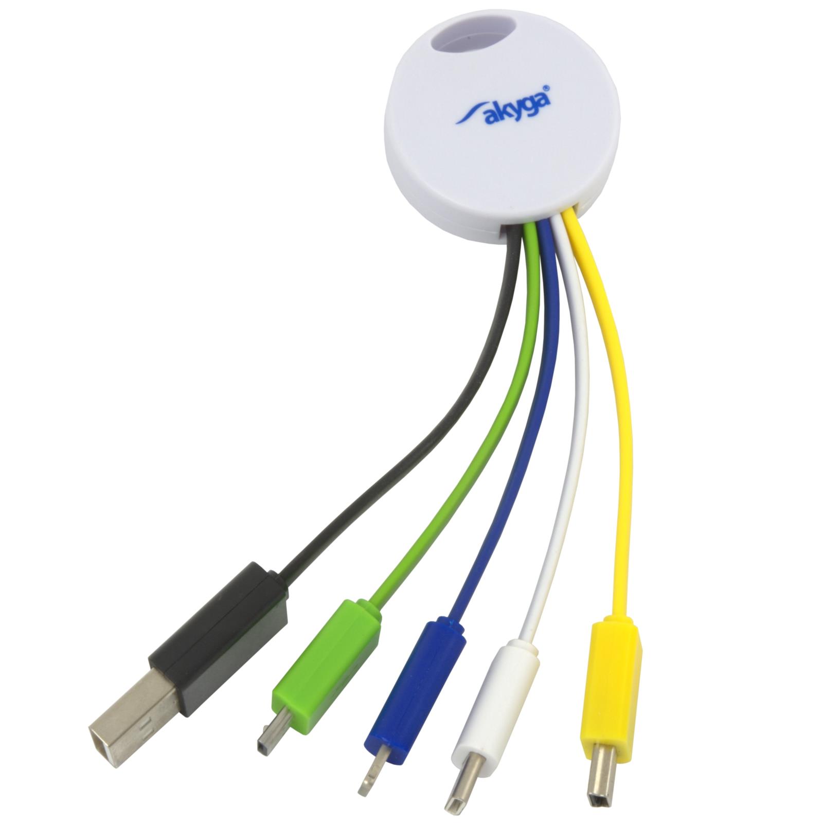 Akyga AK-AD-51 adapter pendant power cable USB 5 in 1