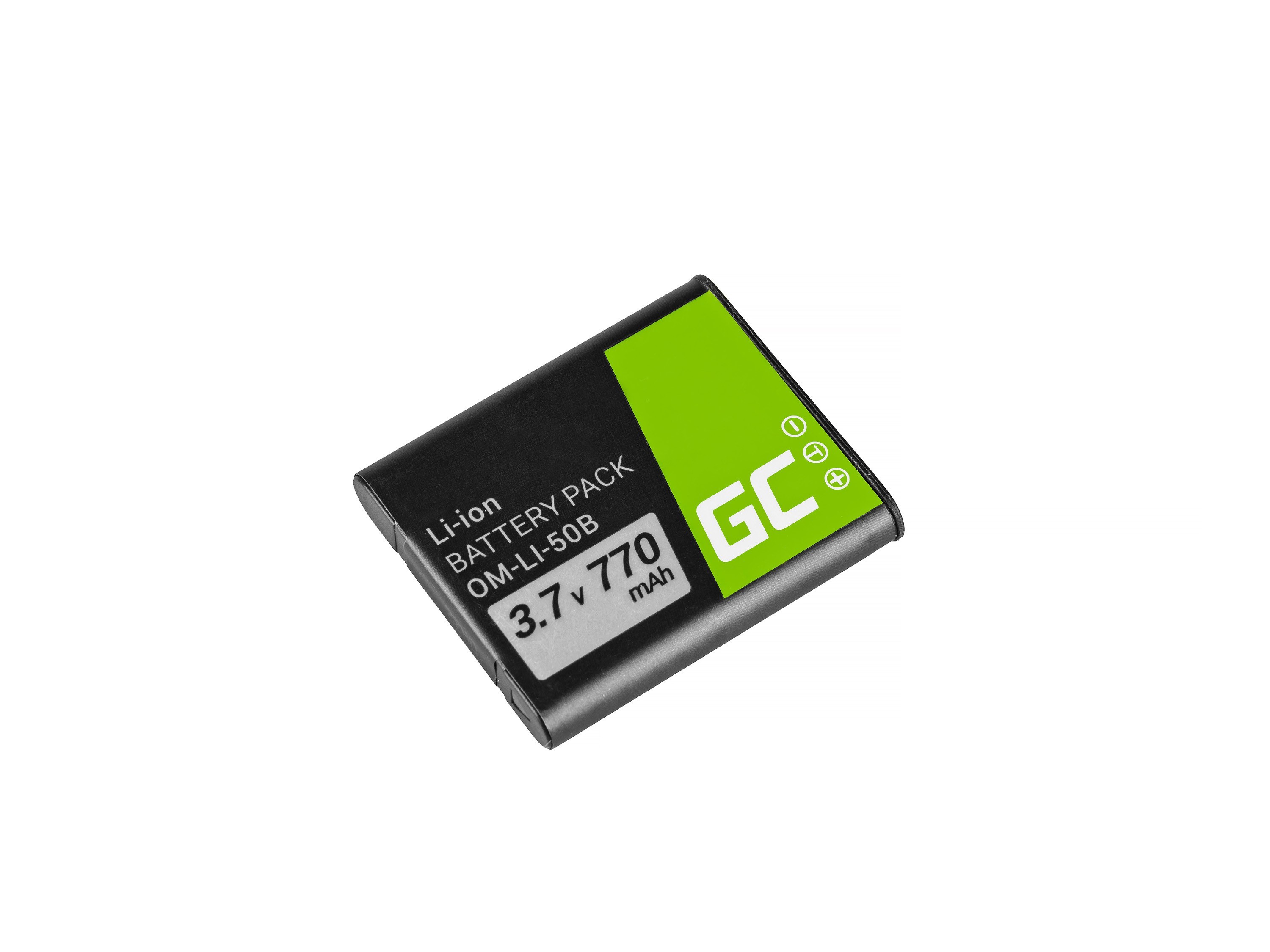 Green Cell Li-50B for Olympus SZ-15, 10 3.7V 770mAh Baterija