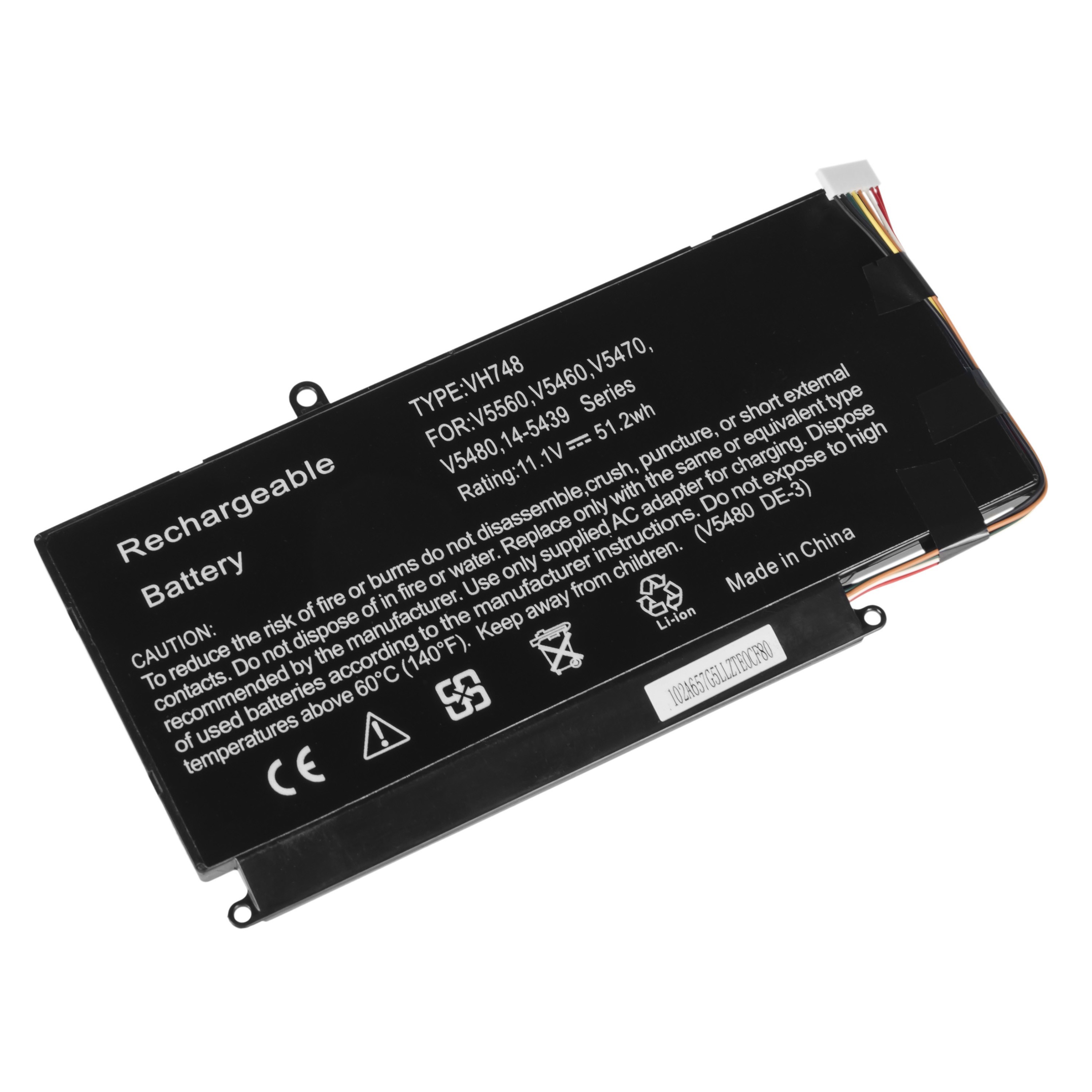 Green Cell Battery for Dell Vostro 5460 5470 5480 5560 / 11,1V 4500mAh akumulators, baterija portatīvajiem datoriem