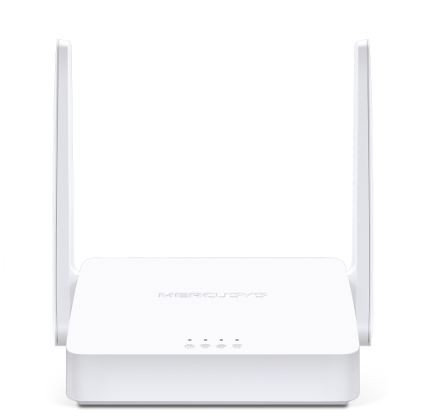 MERCUSYS Wireless Router|300 Mbps|IEEE 802.11b|IEEE 802.11g|IEEE 802.11n|2x10/100M|LAN \ WAN ports 1|Number of antennas 2|MW Rūteris