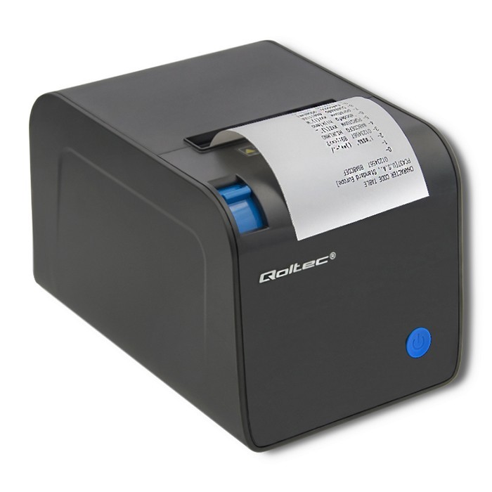 Qoltec 50246 Receipt printer | thermal | max. 72 mm uzlīmju printeris