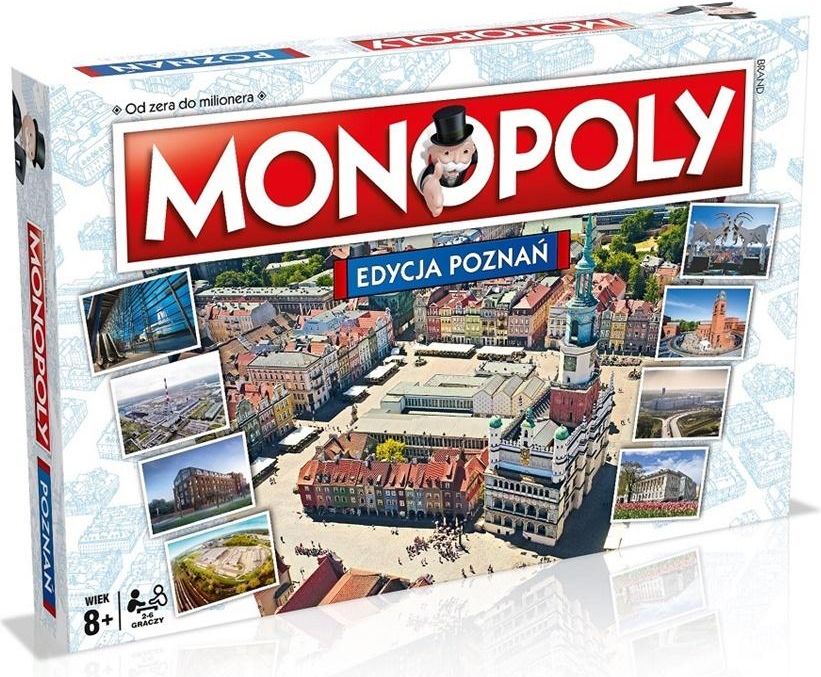 Hasbro Gra planszowa Monopoly Poznan 303095 (5036905034531) galda spēle