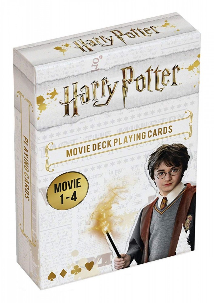 CARTAMUNDI Cards Harry Potter Movies 1-4 galda spēle