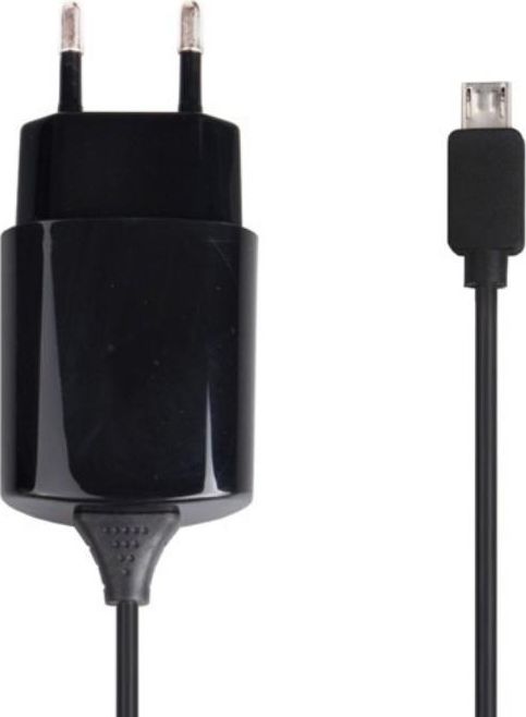 LIBOX Wall Charger microUSB cable, 2,1A LB0143 black iekārtas lādētājs