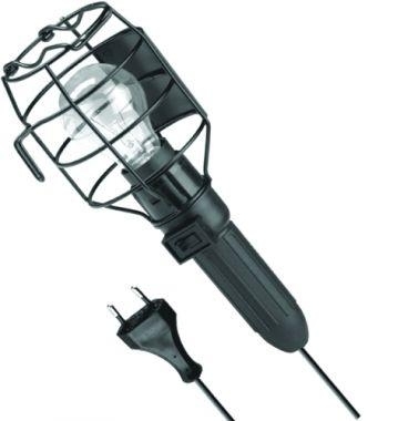 Lena Lighting Lampa warsztatowa PRACTIC 100W E27 230V 5m (000126) 000126 (5905963000126)