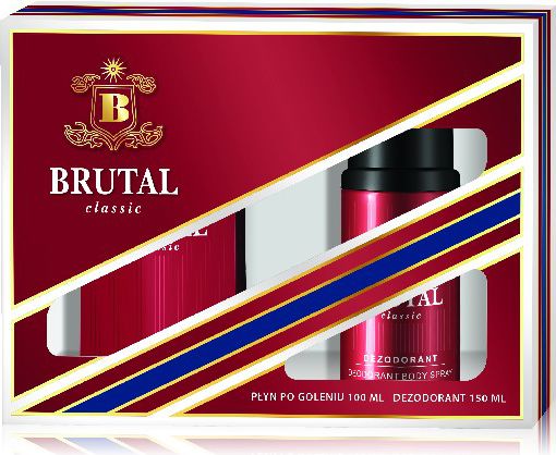 La Rive Brutal Classic Zestaw prezentowy (Plyn po goleniu 100ml + Dezodorant spray 150ml) - 581885 581885 (5901832061885)