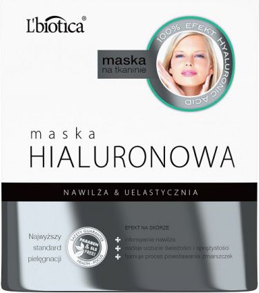 Lbiotica  Maska hialuronowa - Intensywne nawilzenie 23ml 44322 (5907636934127)