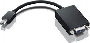 Adapter AV Lenovo DisplayPort Mini - D-Sub (VGA) czarny (A36536) A36536 (0645743905177)