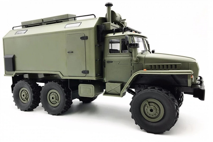 Military truck WPL B-36 (1:16, 6WD, 2.4G, LiPo) – green