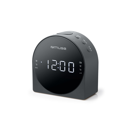 Muse Dual Alarm Clock radio PLL M-185CR AUX in, 3700460202415 radio, radiopulksteņi