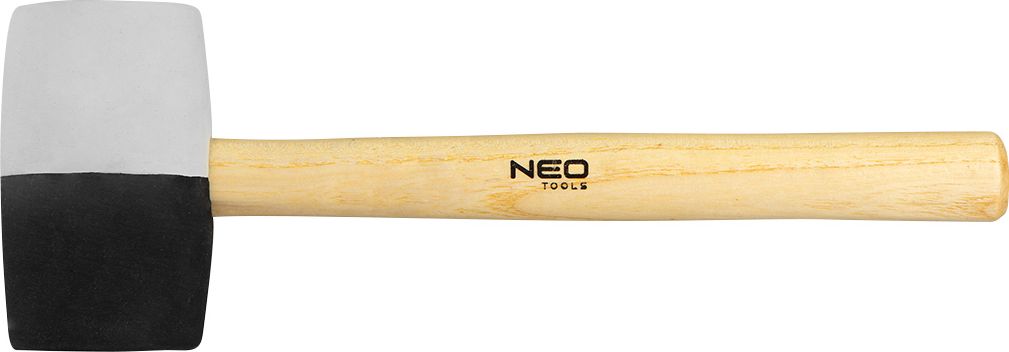 Neo Mlotek gumowy raczka drewniana 850g 335mm (25-068) 25-068 (5907558440140)
